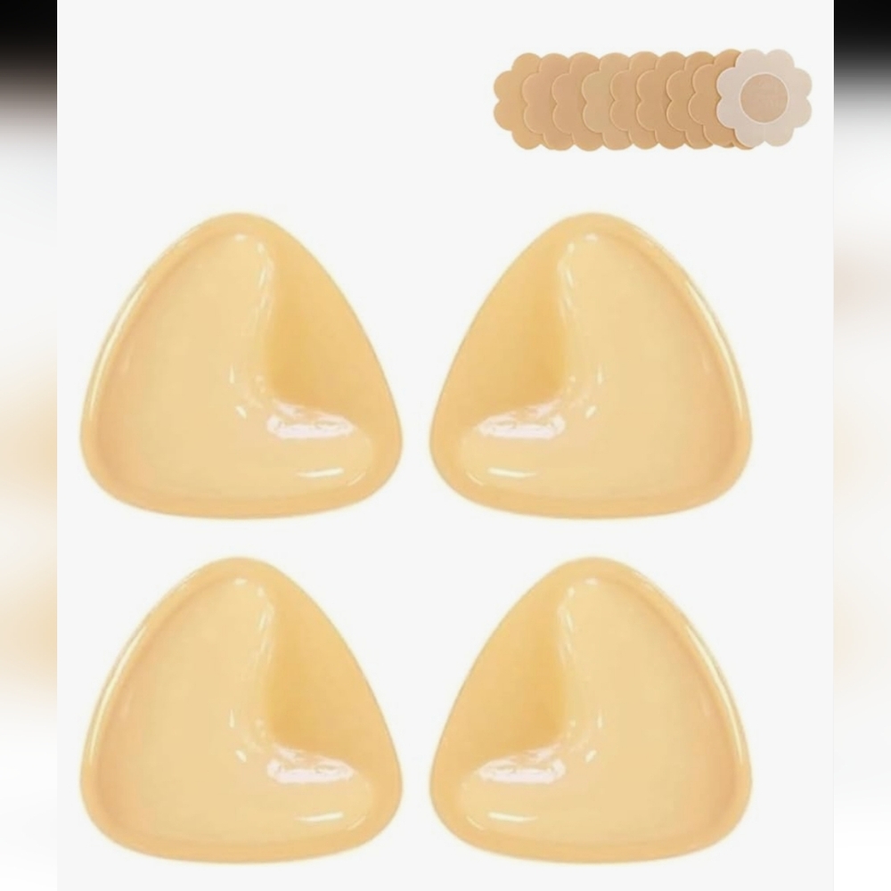 Sticky Bra Inserts Instant Lift Adhesive Bra Pads Invisible Push Up Bra